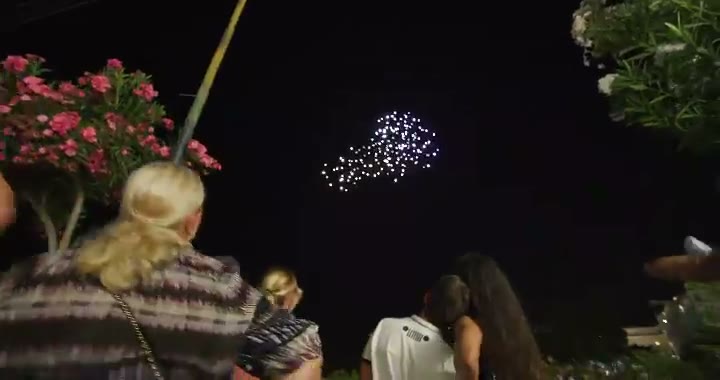 Franchise Freedom in Capri drone show