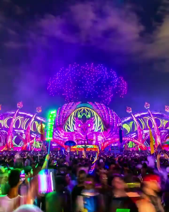 EDC Orlando drone show