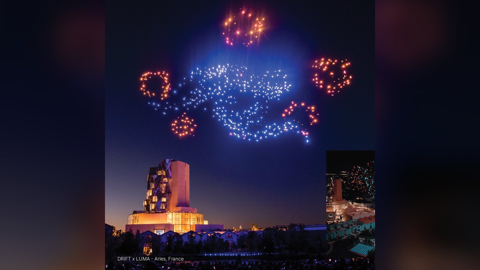 Starry Night over LUMA Arles drone show