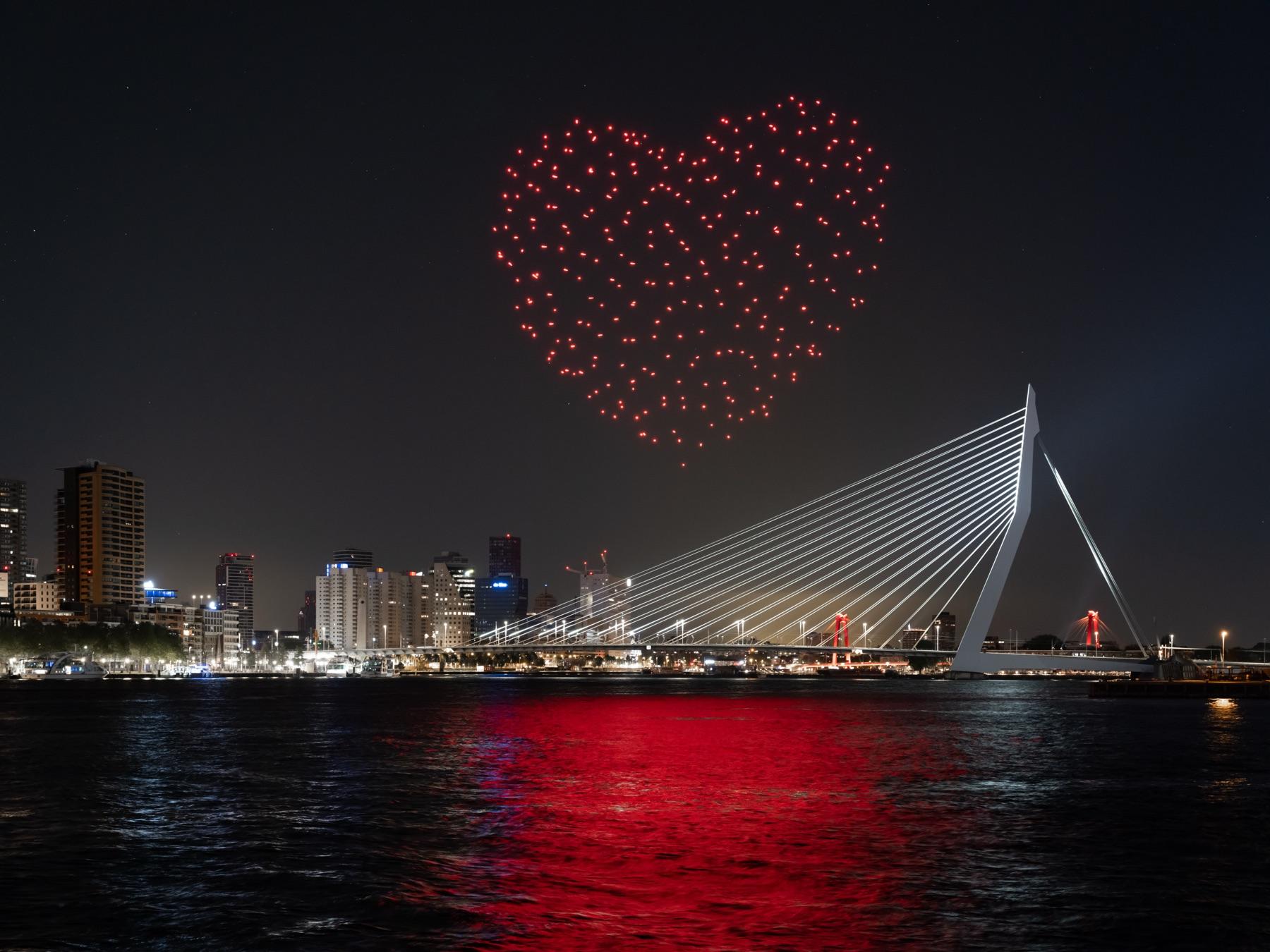 Flying for our Freedom, Rotterdam drone show