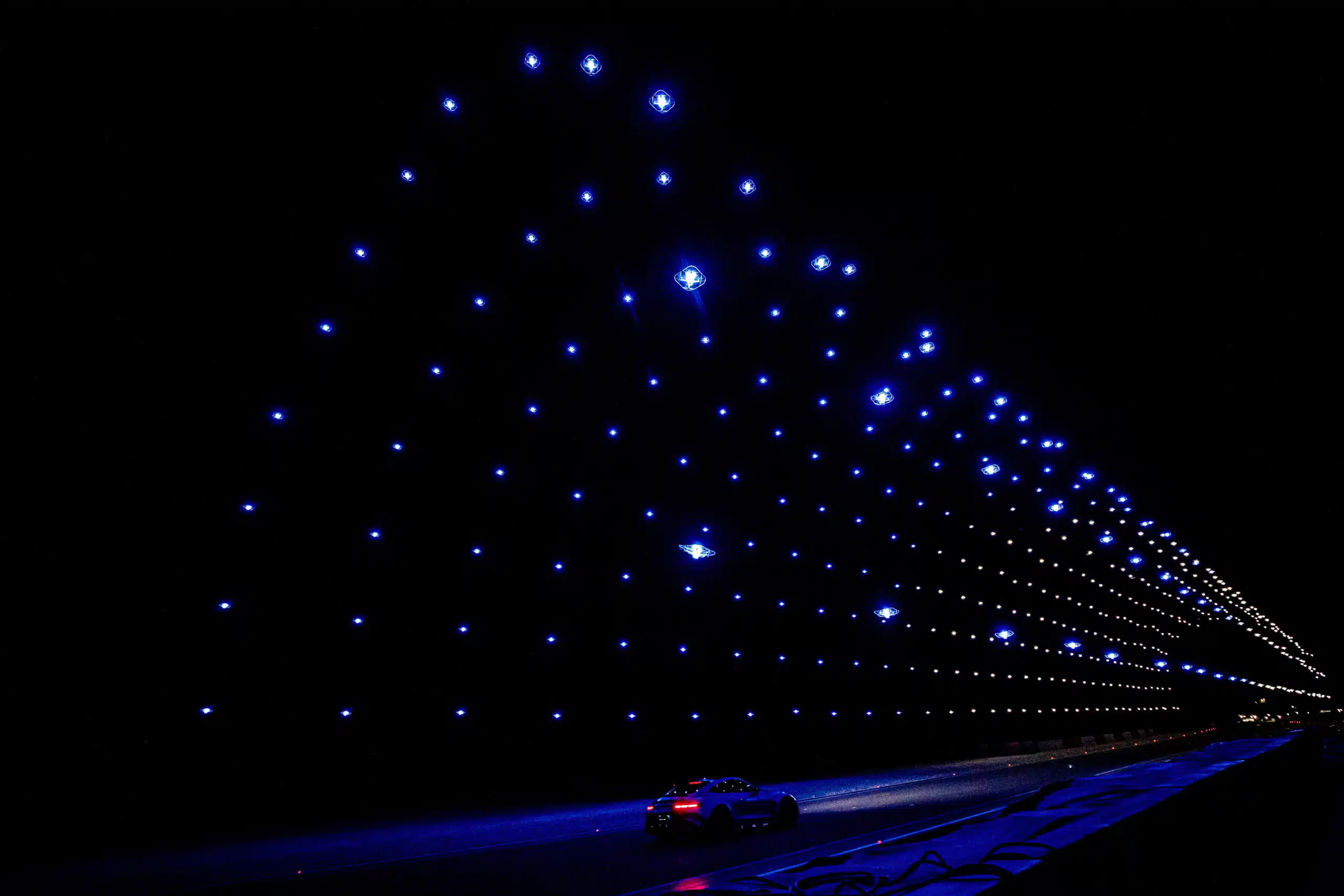 Mercedes-AMG & IWC Speed City, Las Vegas drone show — photo 2