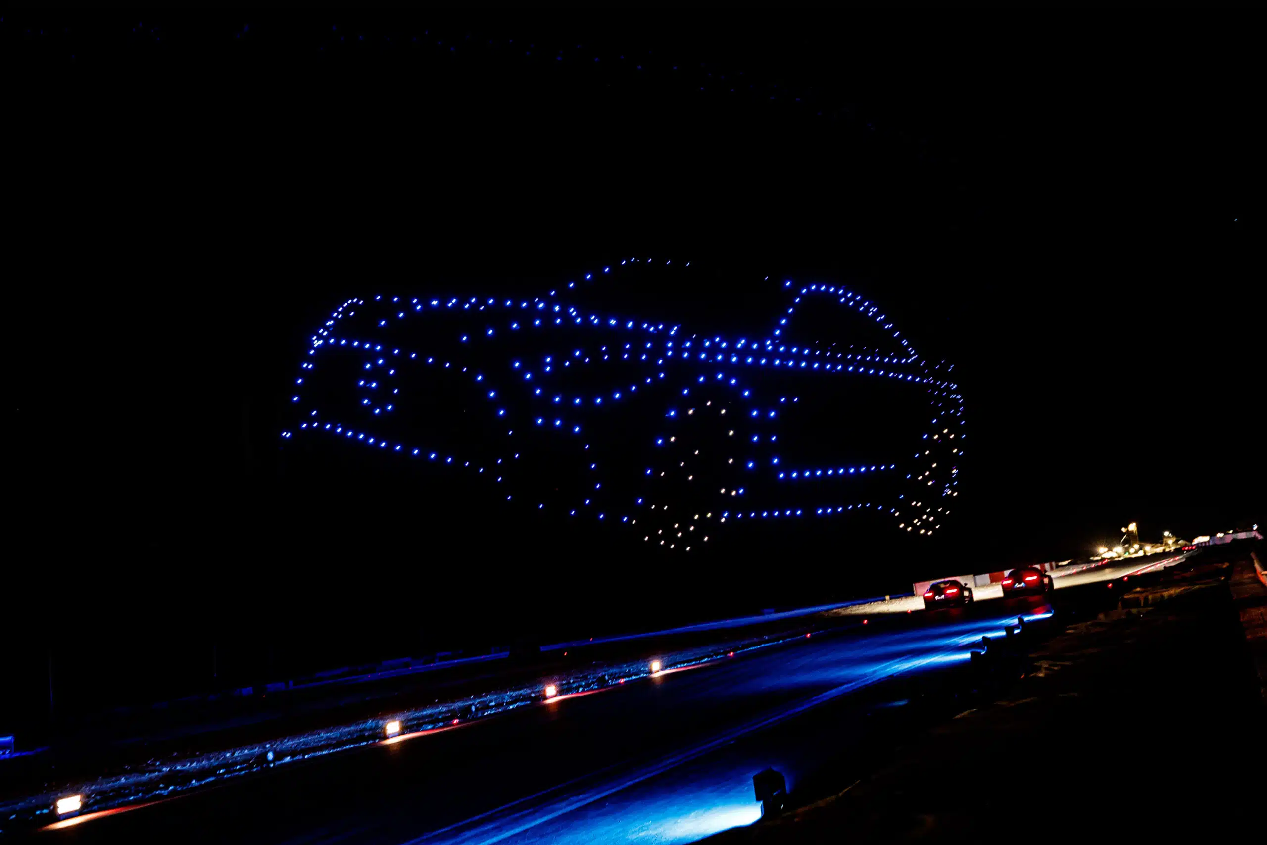 Mercedes-AMG & IWC Speed City, Las Vegas drone show — photo 1