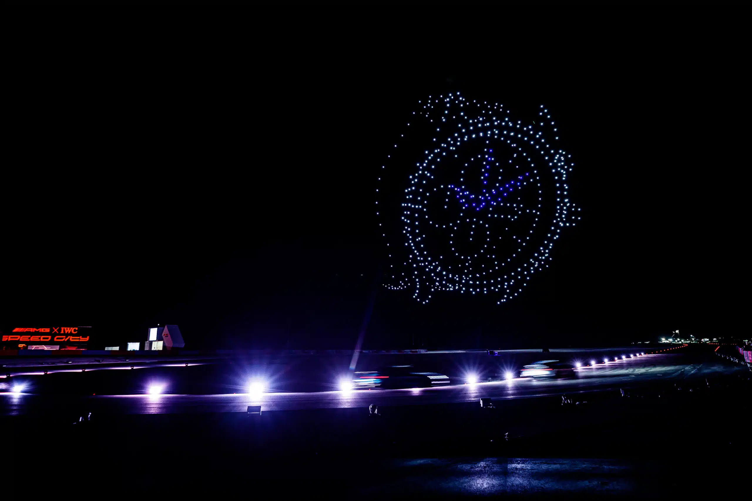 Mercedes-AMG & IWC Speed City, Las Vegas drone show — photo 3