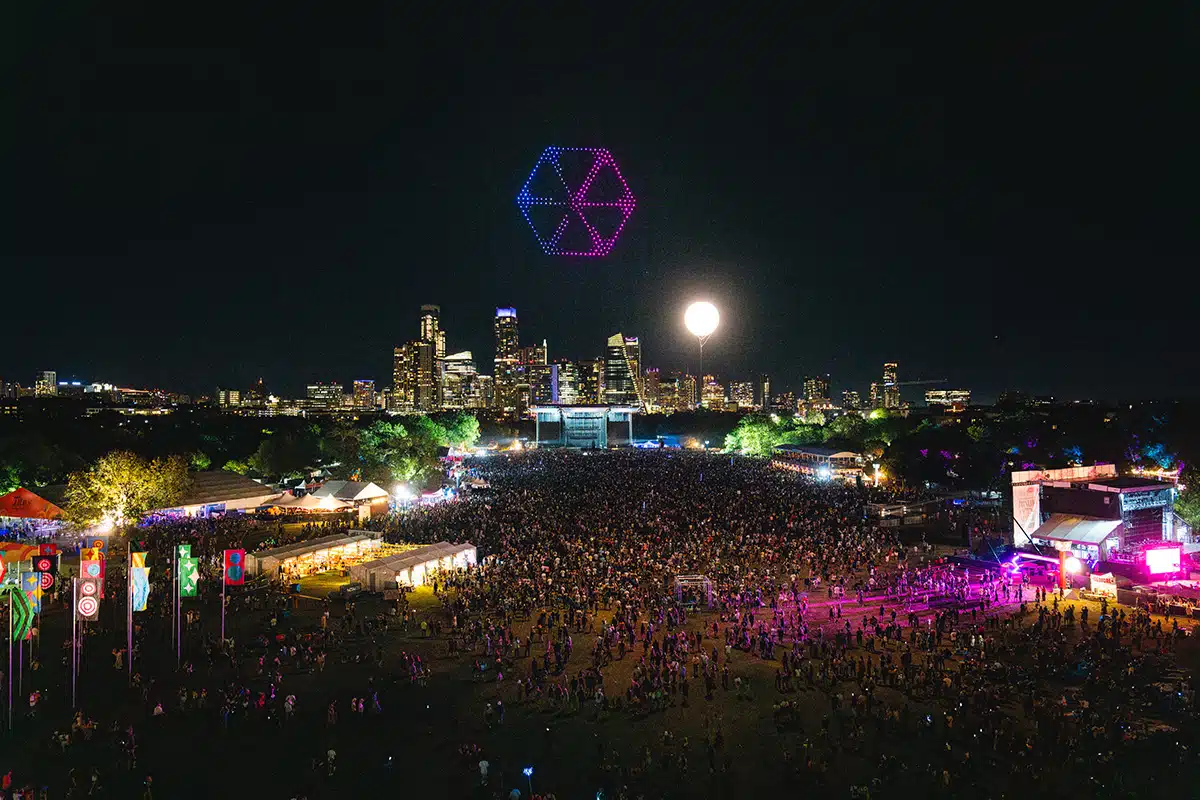 Austin City Limits ACL Festival drone show — photo 3