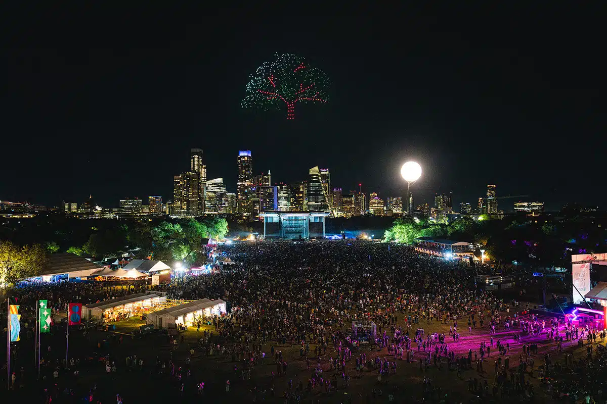 Austin City Limits ACL Festival drone show — photo 1