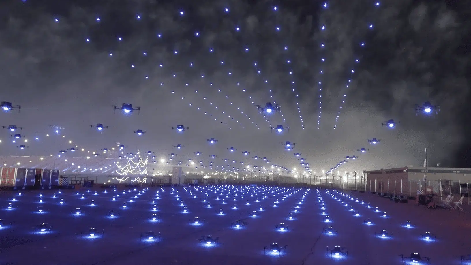 EDC Las Vegas drone show — photo 1