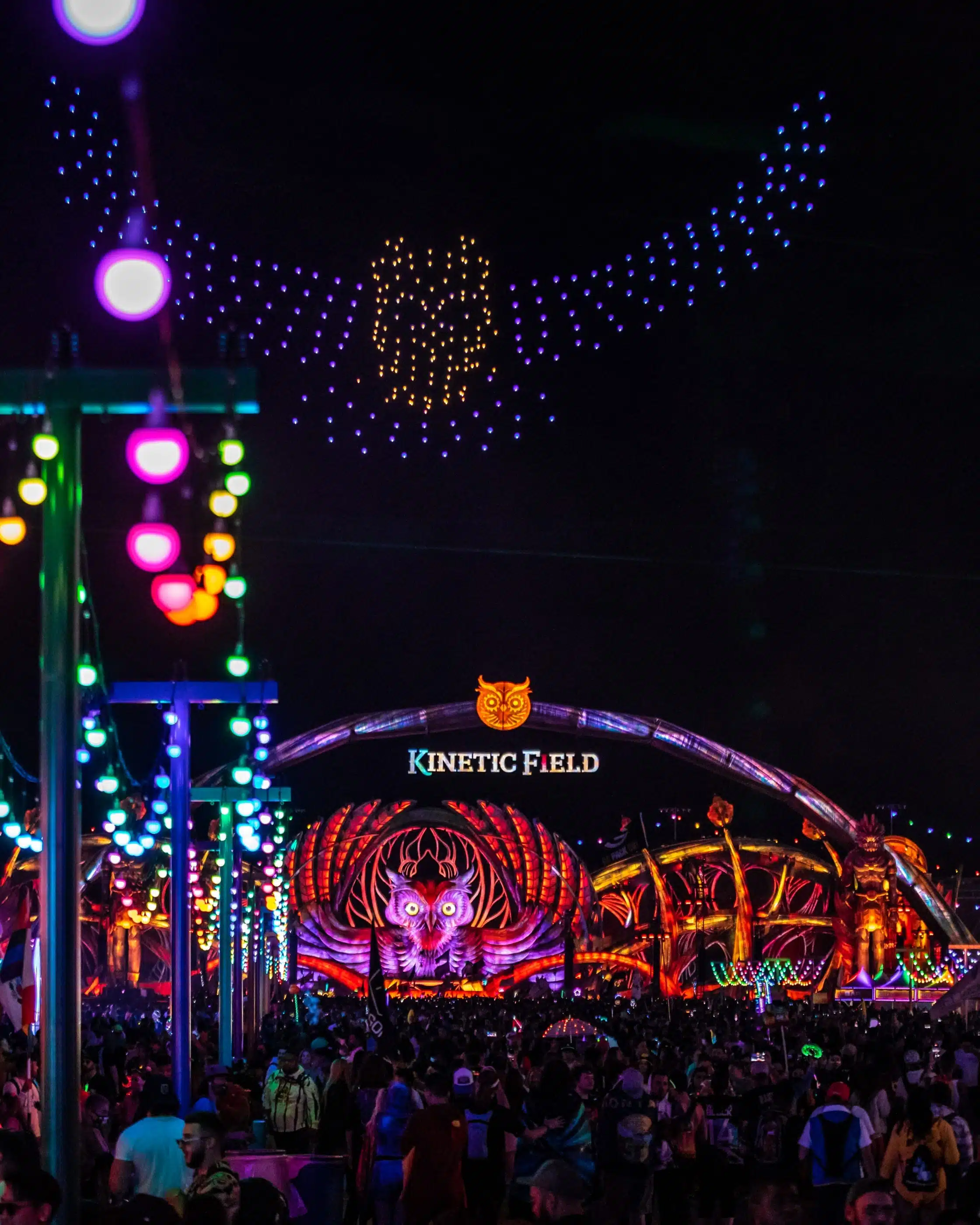 EDC Las Vegas drone show — photo 5