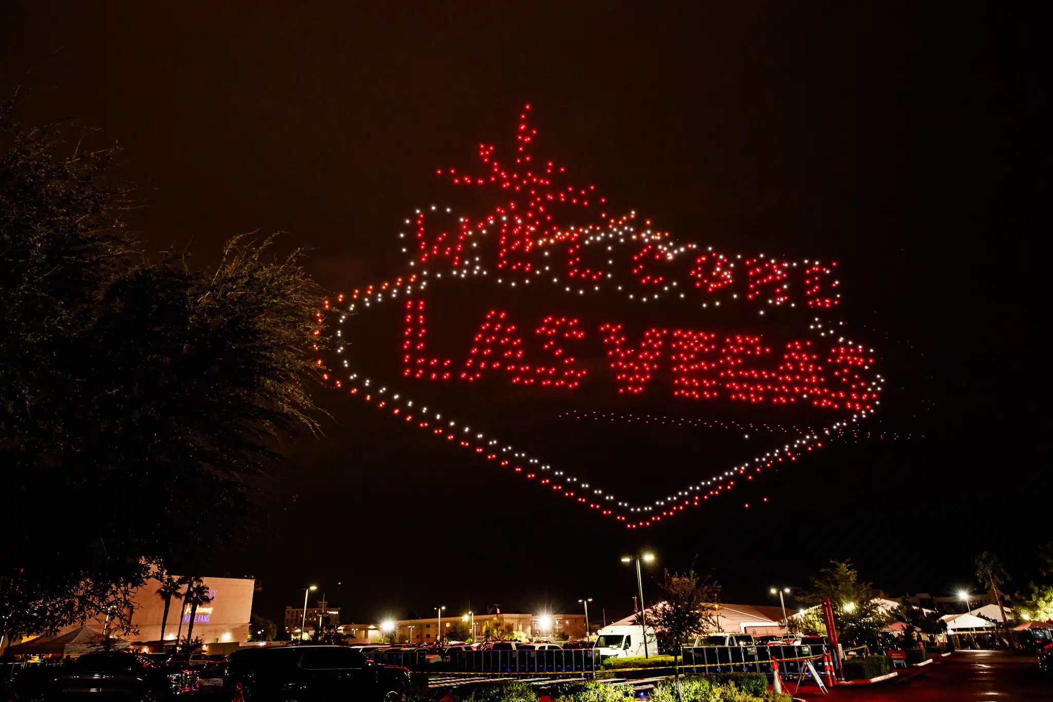 FORMULA 1 LAS VEGAS GRAND PRIX drone show — photo 1